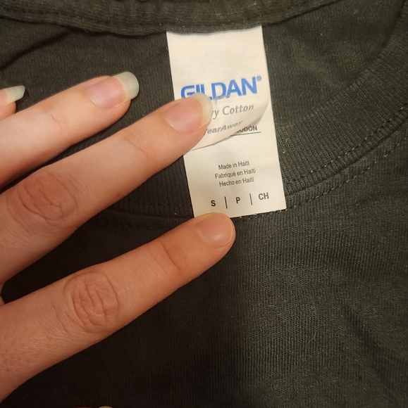 Womens Dark Green Cat Slytherin Tshirt Size Small - Picture 2 of 2